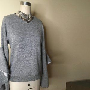 Rachel Roy Flared Sleeve Sweat Shirt